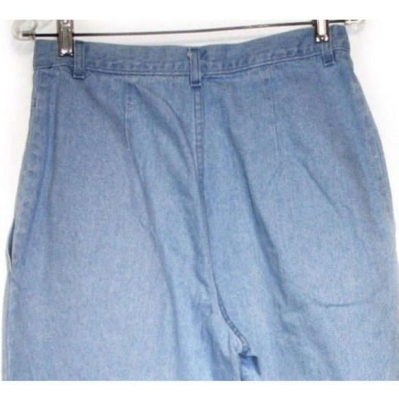Vtg 80s SEARS Size 16 Jeans High waist Tapered leg - Picture 4 of 5